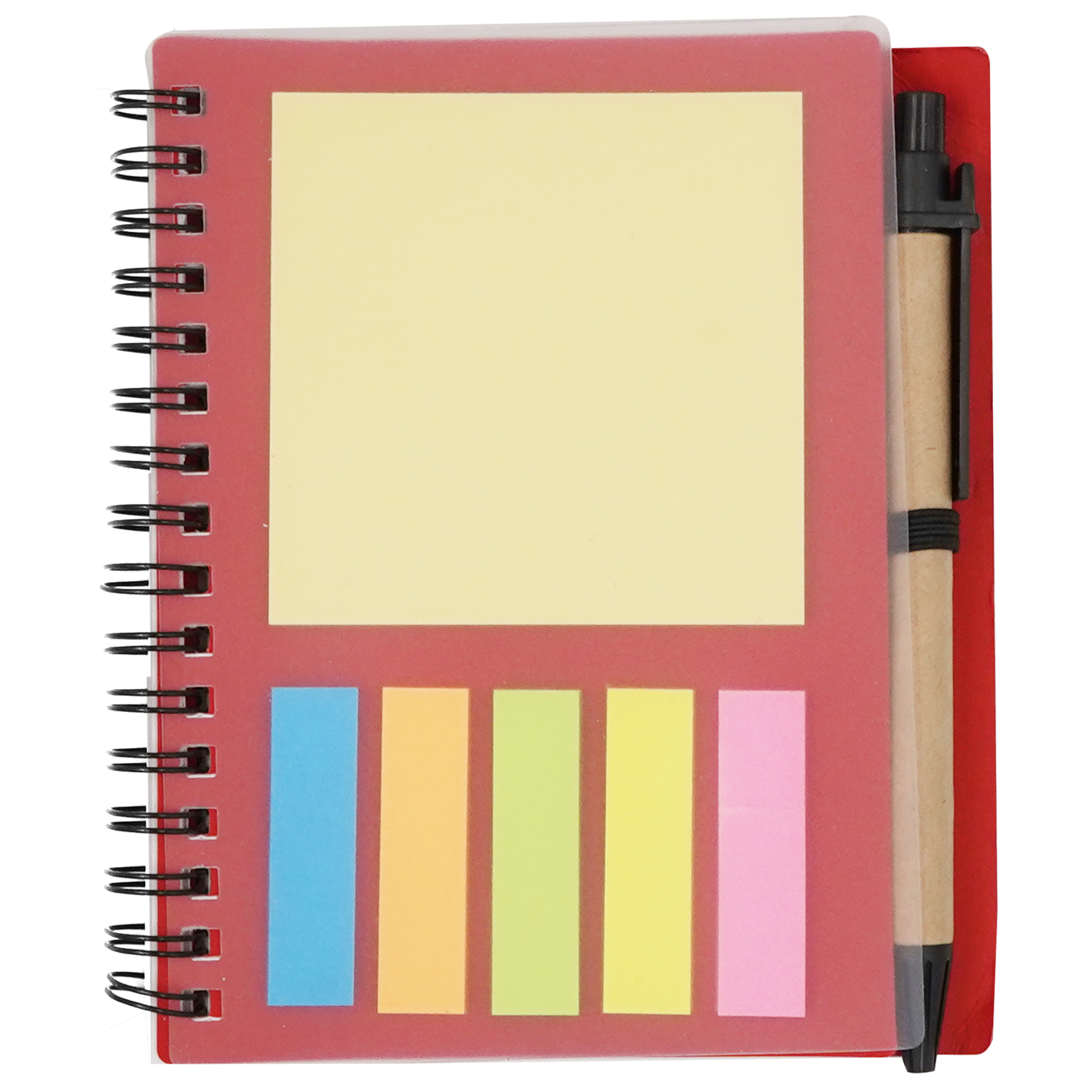Paper Notebook With Sticky Notes 2