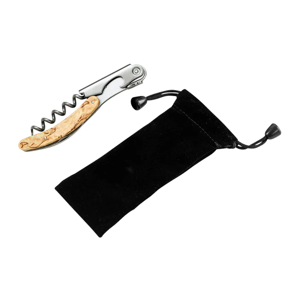 Velvet Corkscrew Pouch 4