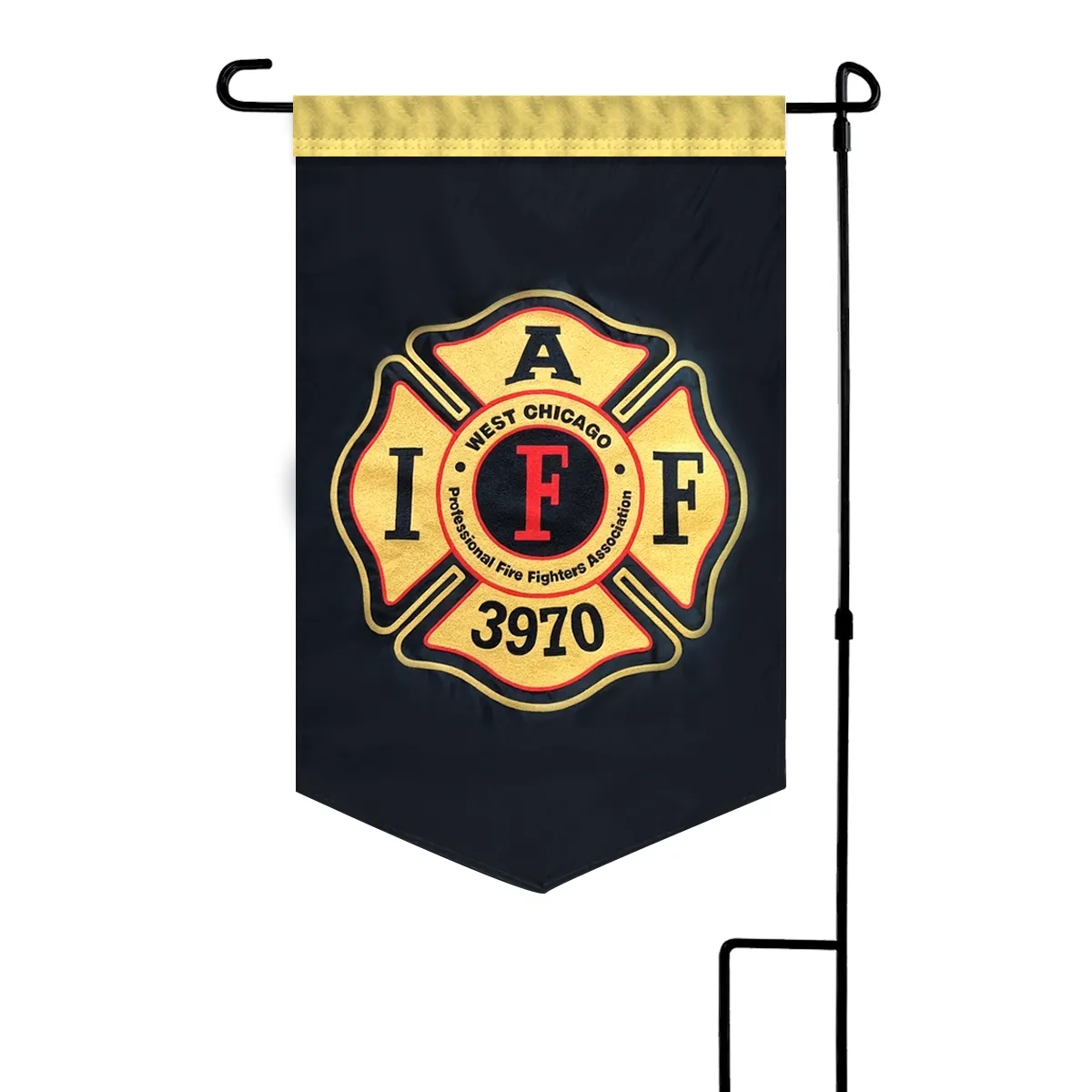 Custom Embroidered Garden Flag 12" x 18" W-Poly 2