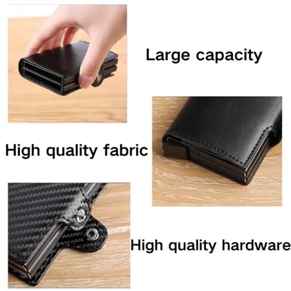 Personalized RFID Blocking Card Holder for Secure Protection 3