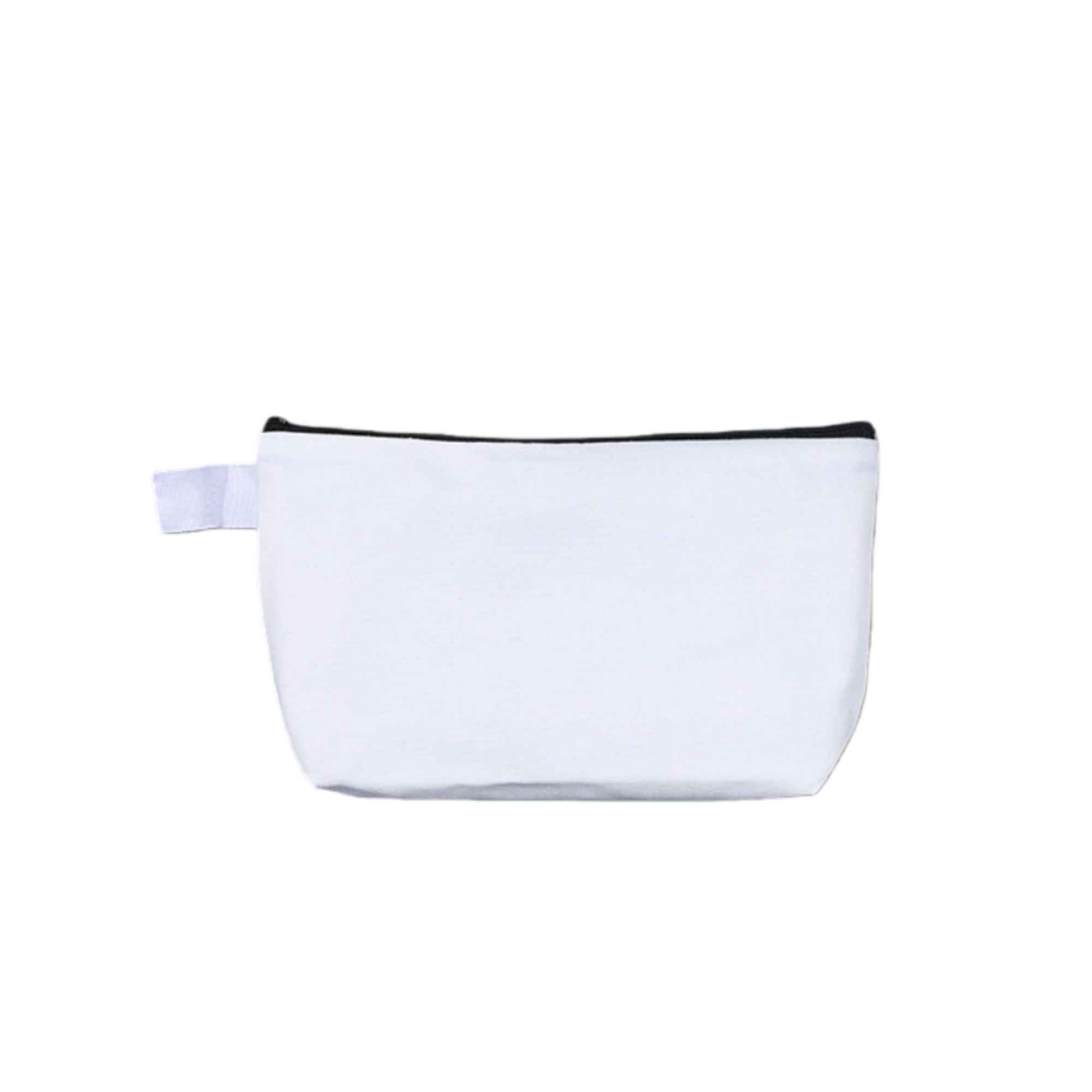 Multi-Purpose Canvas Makeup Bag with Bottom and Strap 11