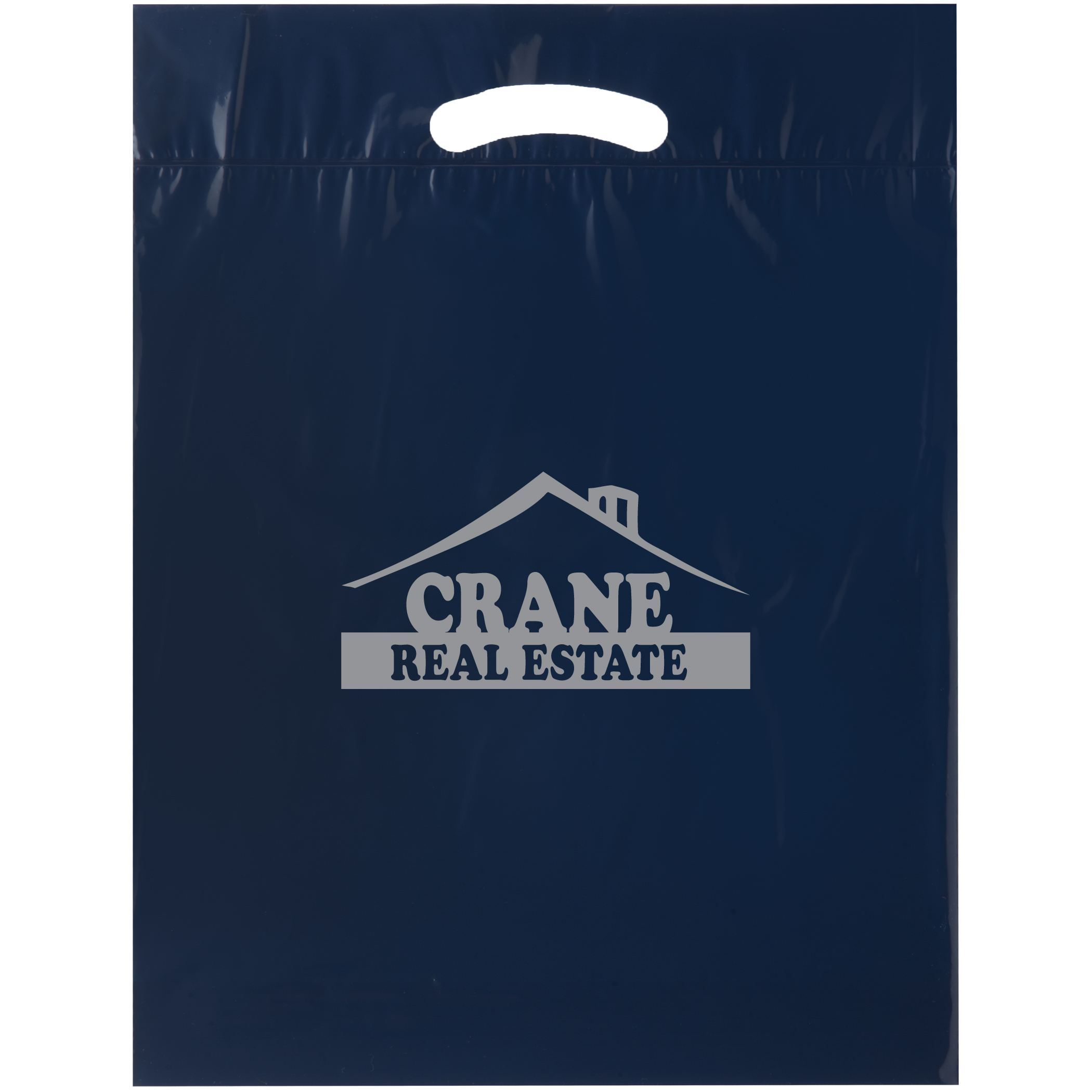 Fold Over Reinforced Die Cut Bag 19