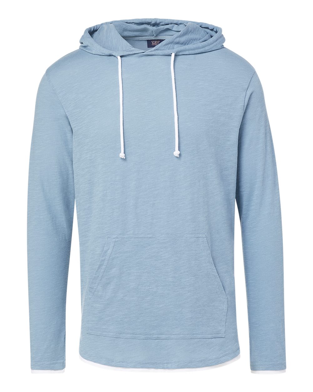 Unisex Miles Slub Hooded Long Sleeve T-Shirt - 24401 5