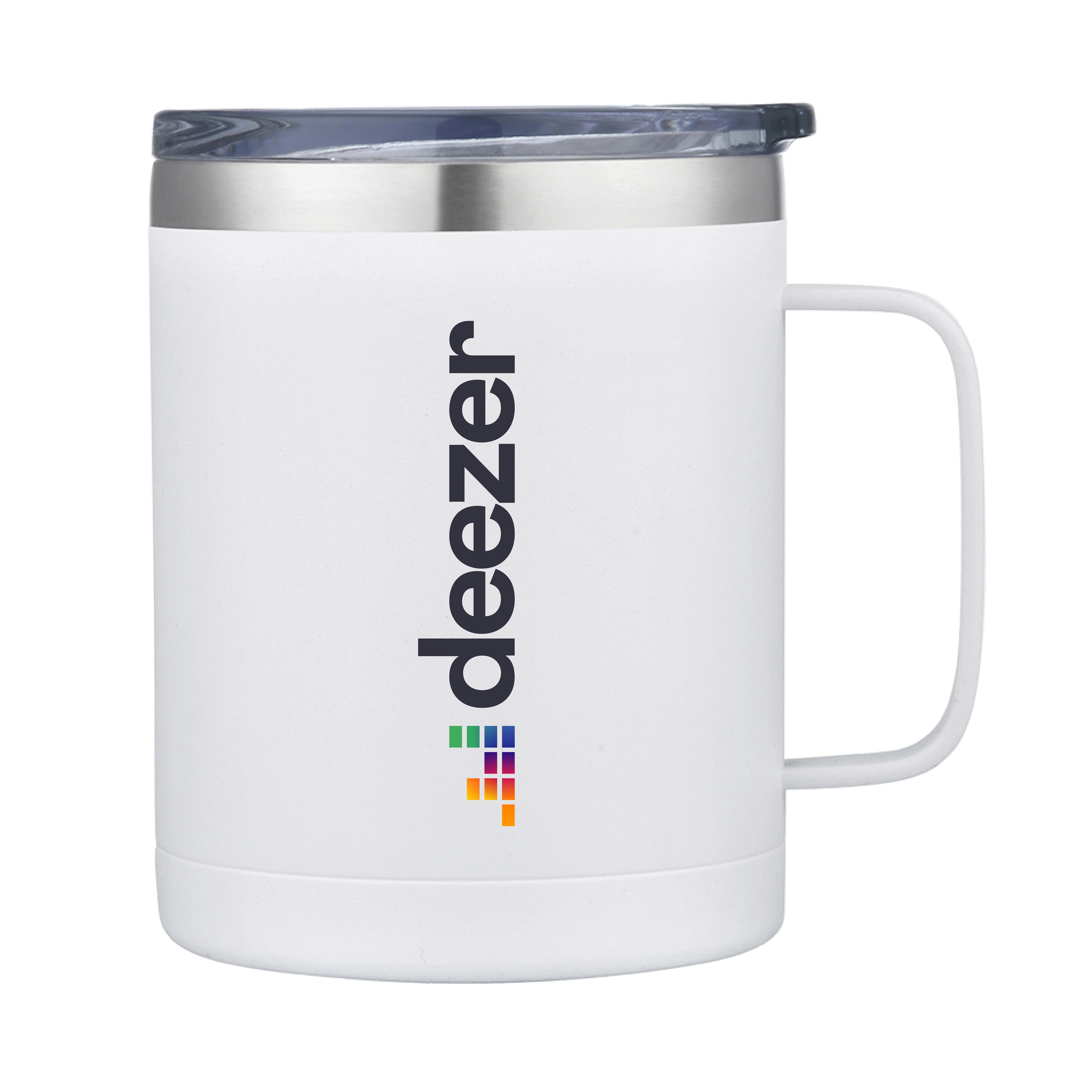 ALPHEUS - 14 OZ STAINLESS STEEL CAMPING MUG WITH HANDLE 6