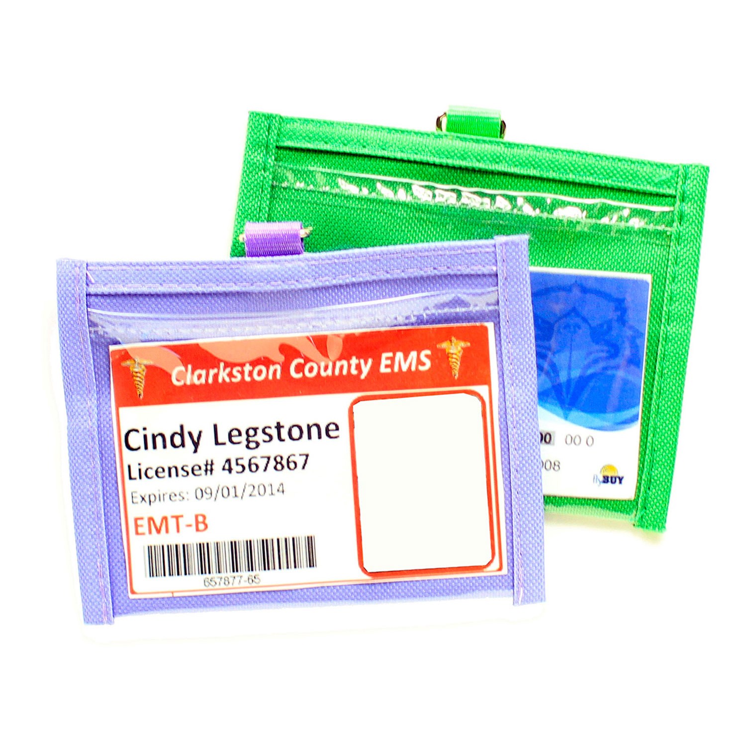 POLYESTER 1D RING SMALL CONVENTION WALLET 2