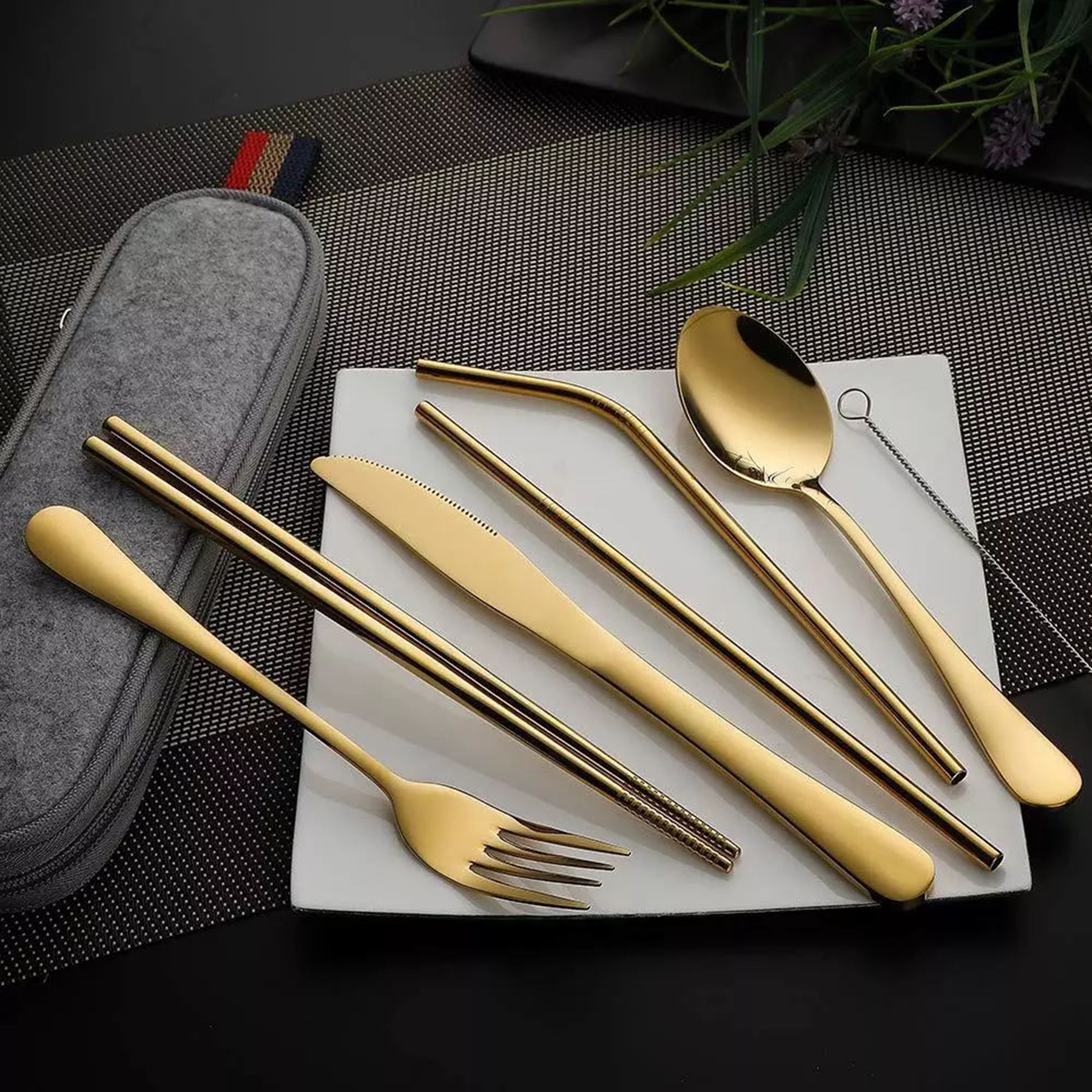Travel Camping Cutlery Set 2