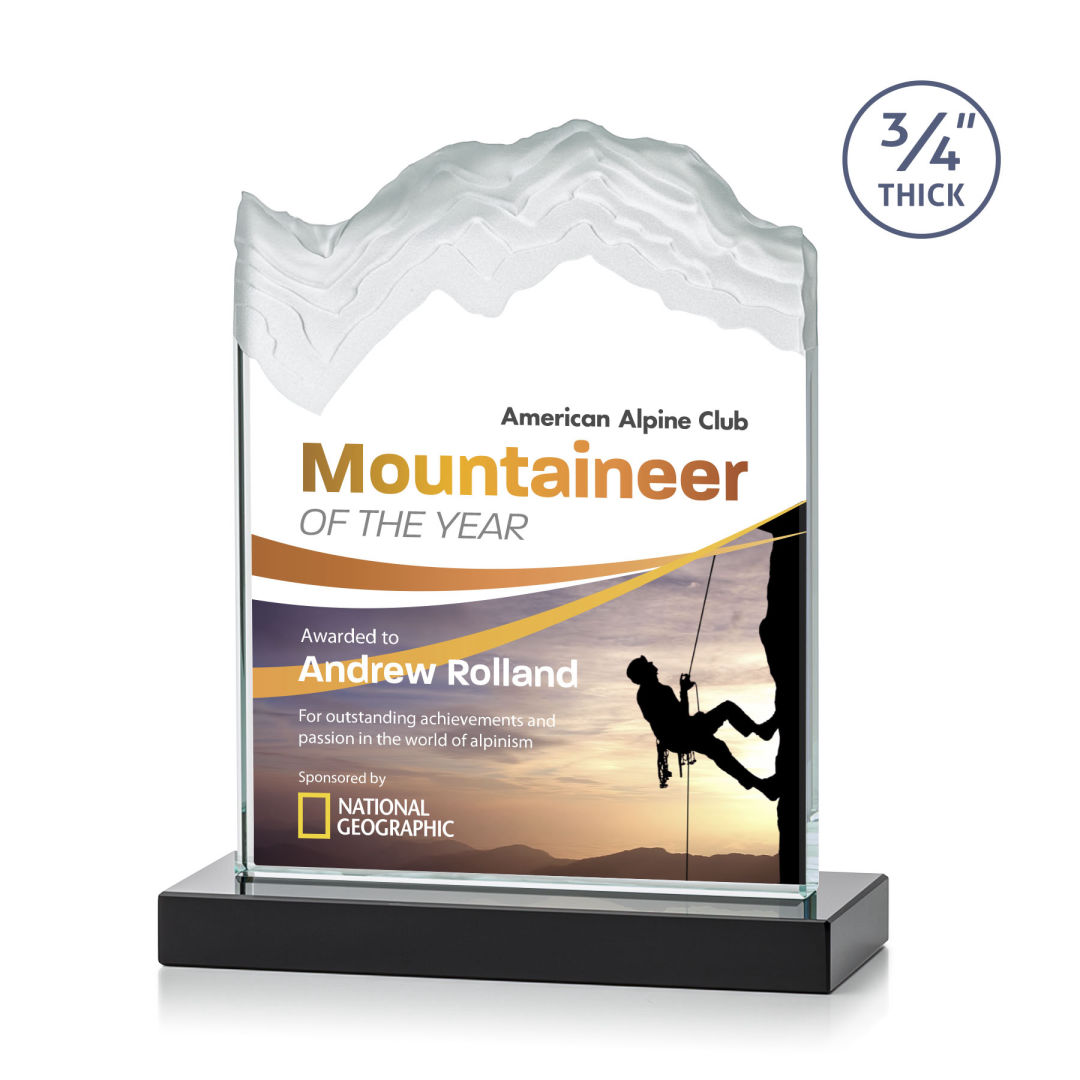 Kilimanjaro VividPrint™ Award - Black 2