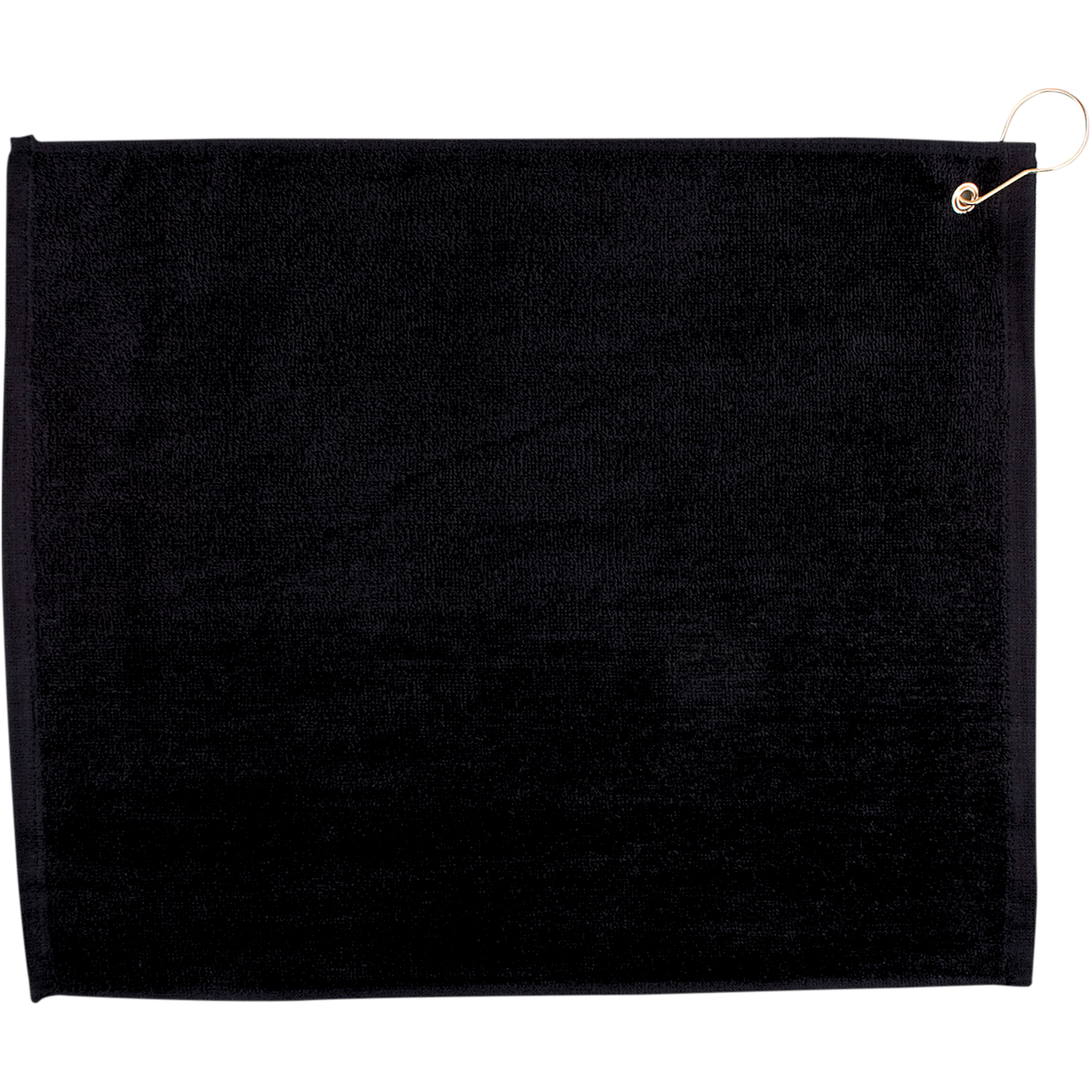 15" X 18" Hemmed Golf Towel with Grommet And Hook 6