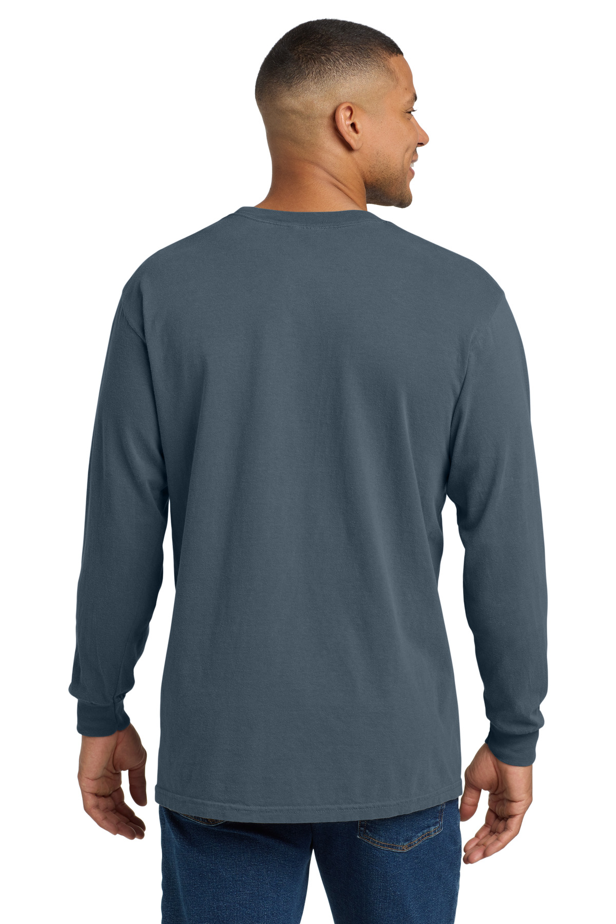 COMFORT COLORS Heavyweight Ring Spun Long Sleeve Pocket Tee. 4410 123