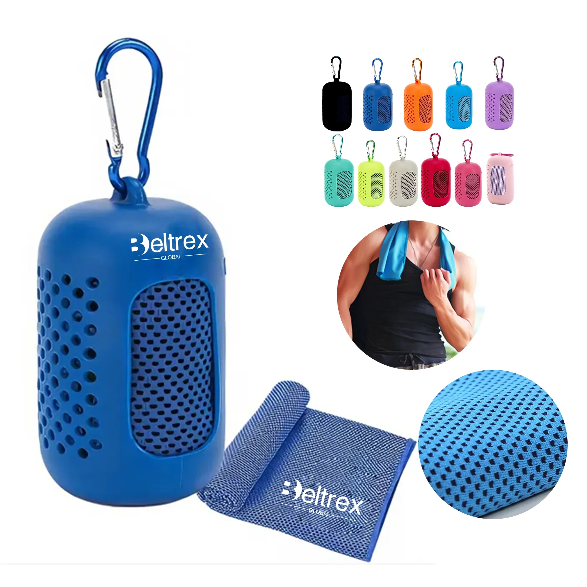 Phase Change Sports Towel for Instant Cooling 9