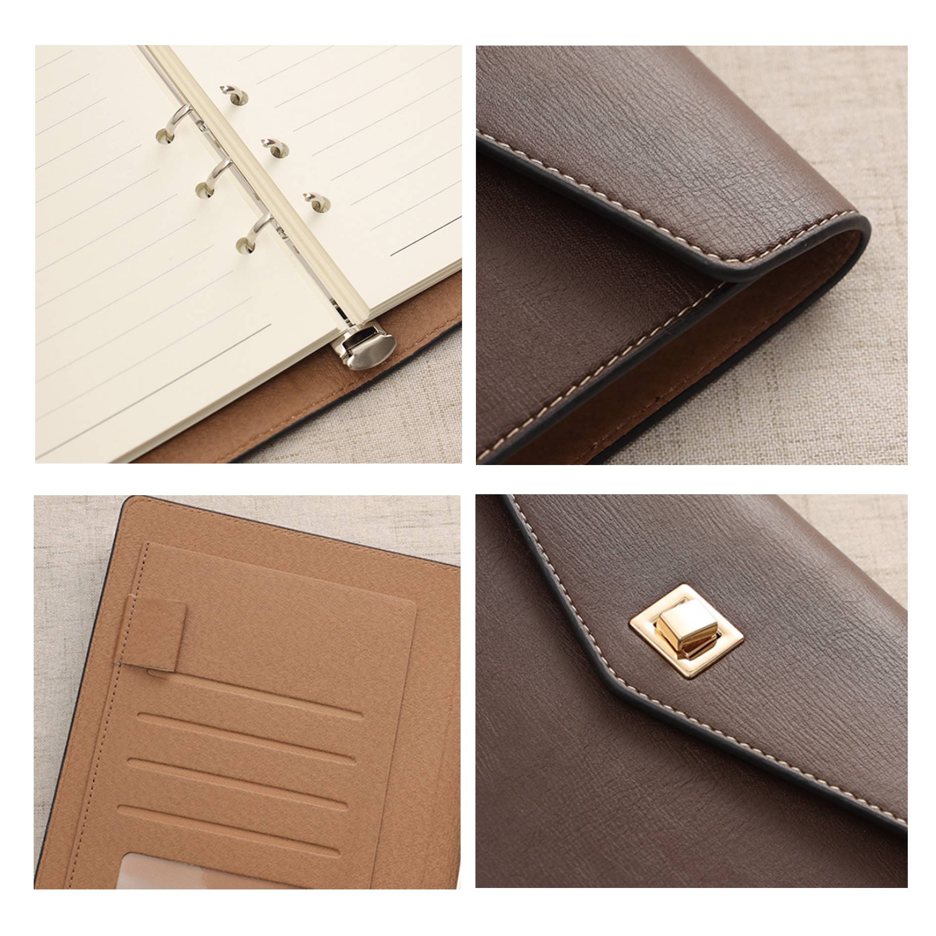 Notebook Pen And Flash Drive Business Set 3