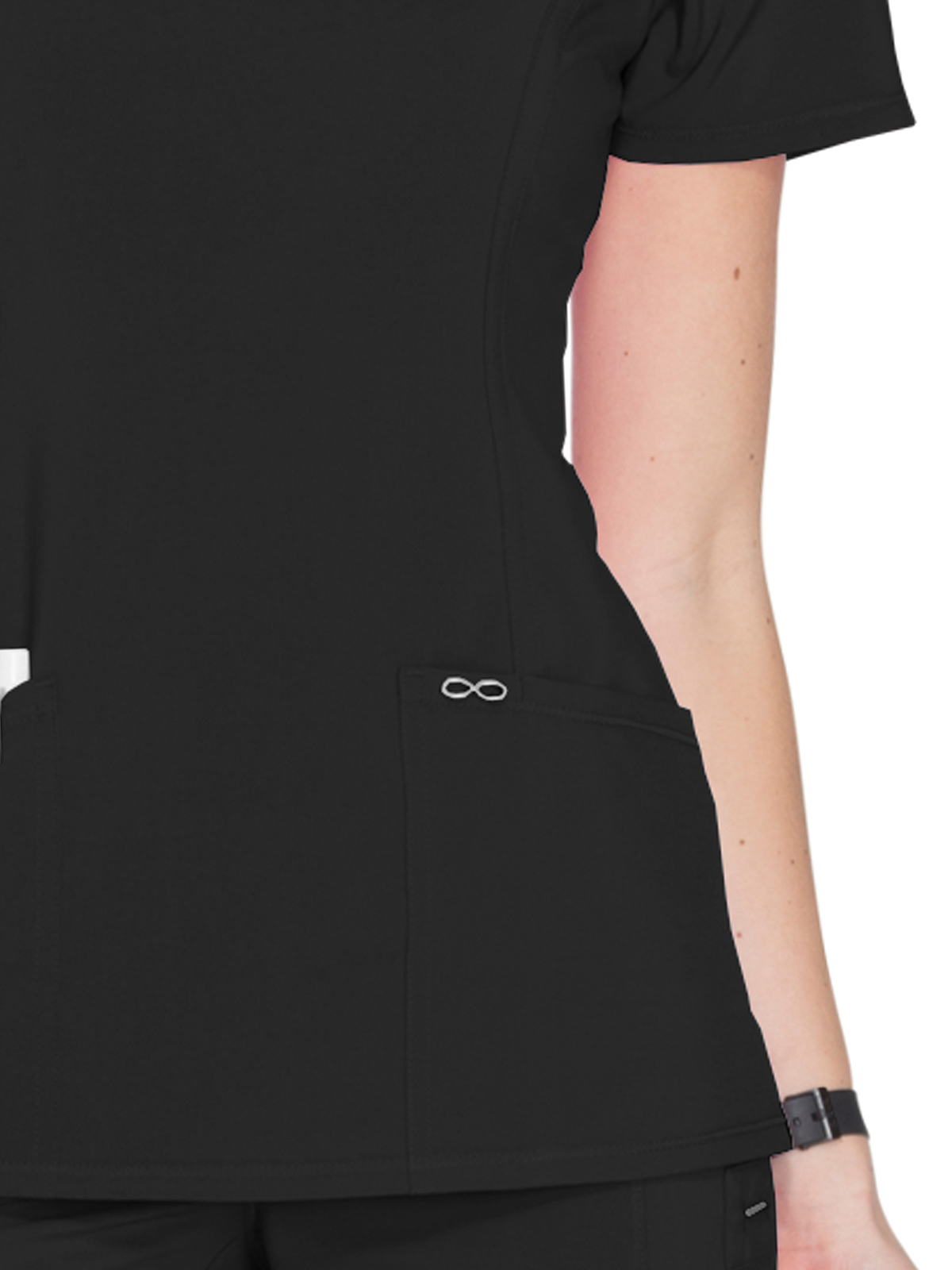 Infinity - Women's 3-Pocket Round Neck Top 30