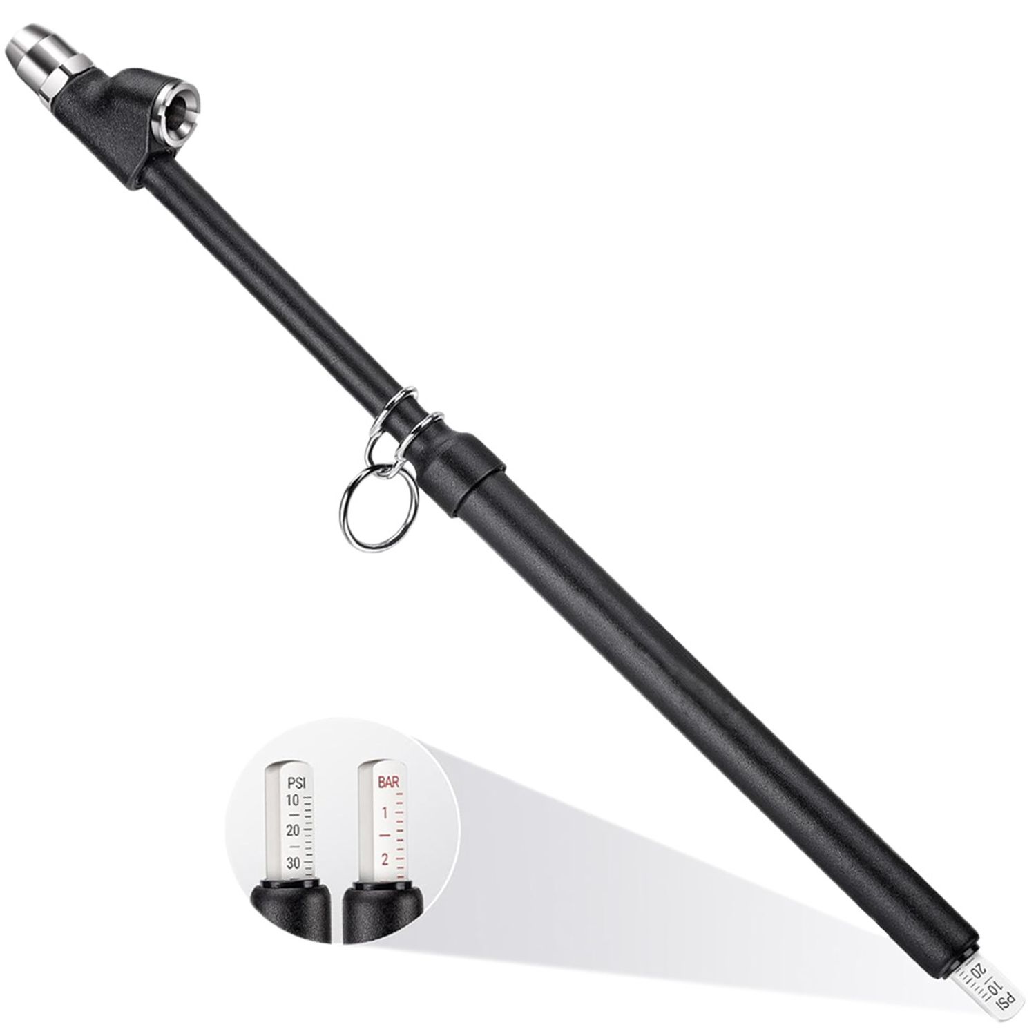 14" Dual Head Tire Pressure Gauge 2