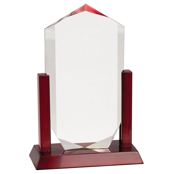 10" Clear Royal Crown Acrylic Award 4