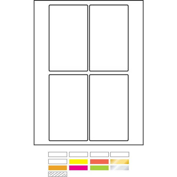 Laser Labels (3"x5") 2