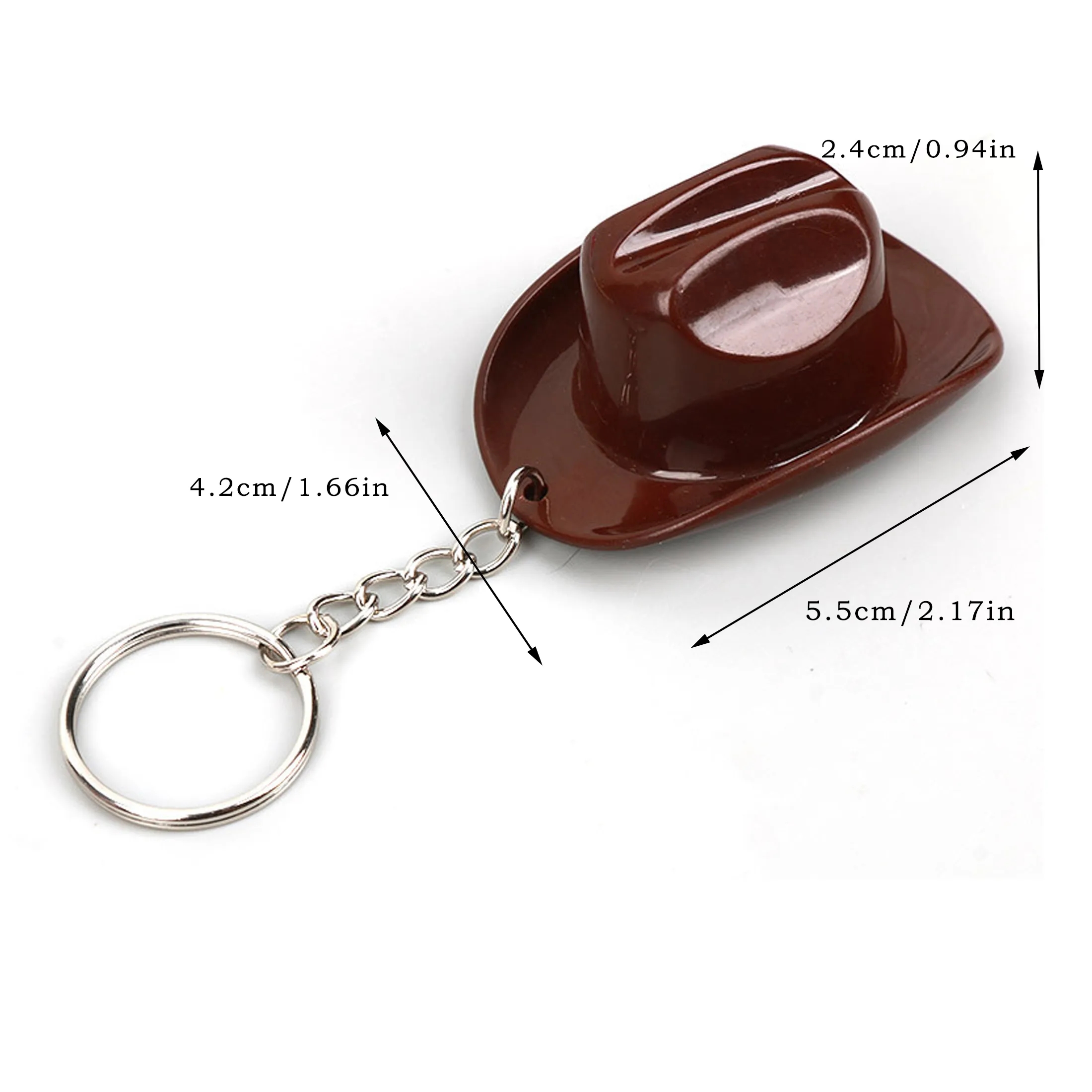 Cowboy Hat Bottle Opener Keychain 4