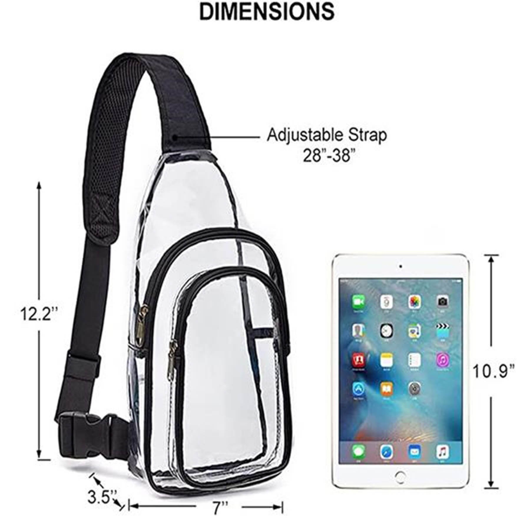 Clear Sling Bag Stadium Approved 2