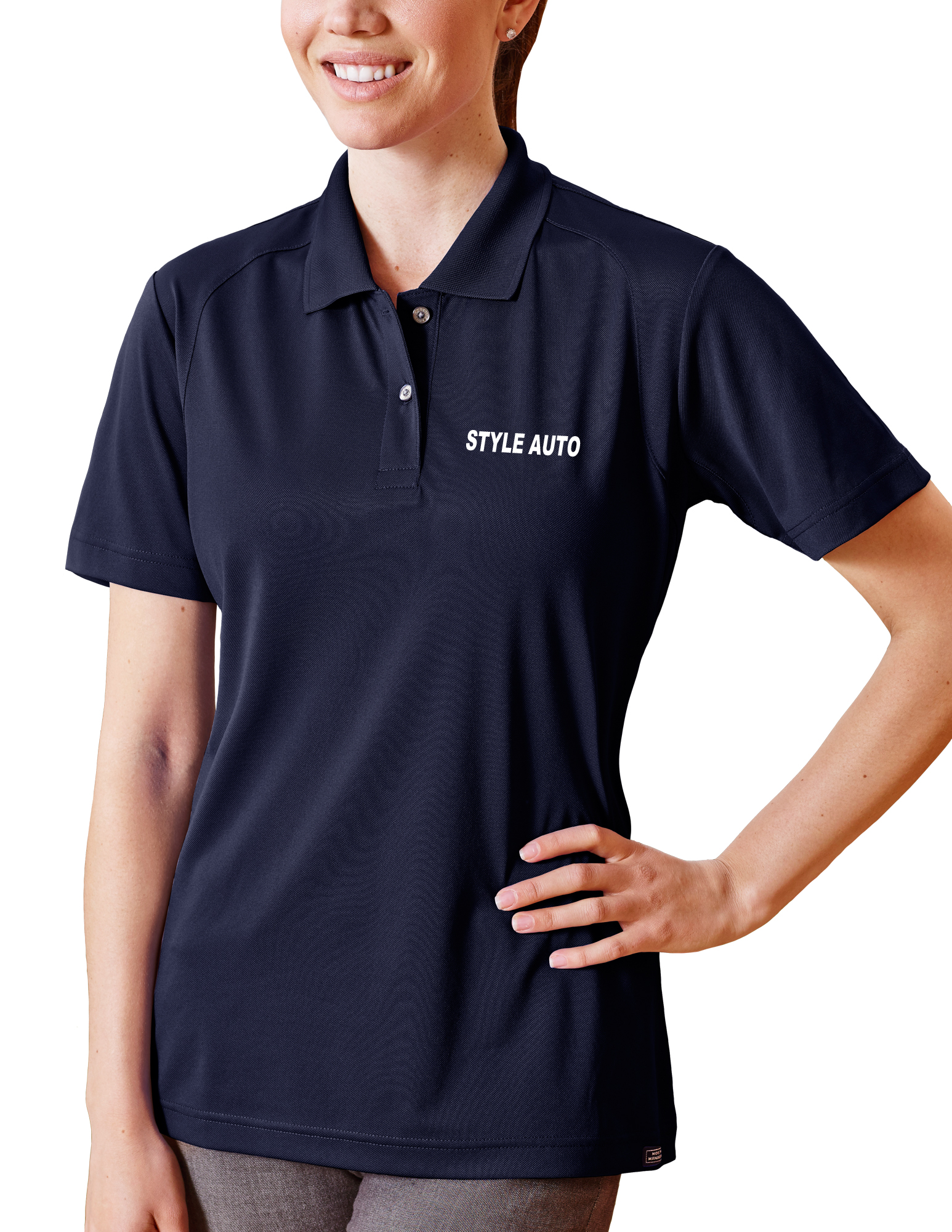 Ladies' Style-Auto Hybrid Cooler Polo Shirt 10