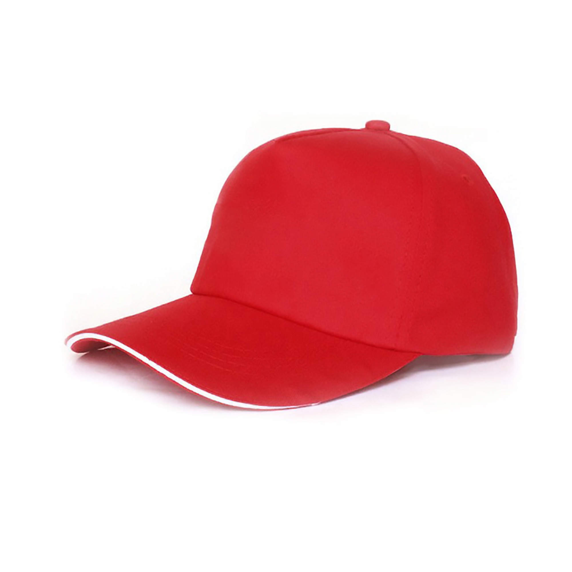 Cotton Sandwich Brim Baseball Cap 5