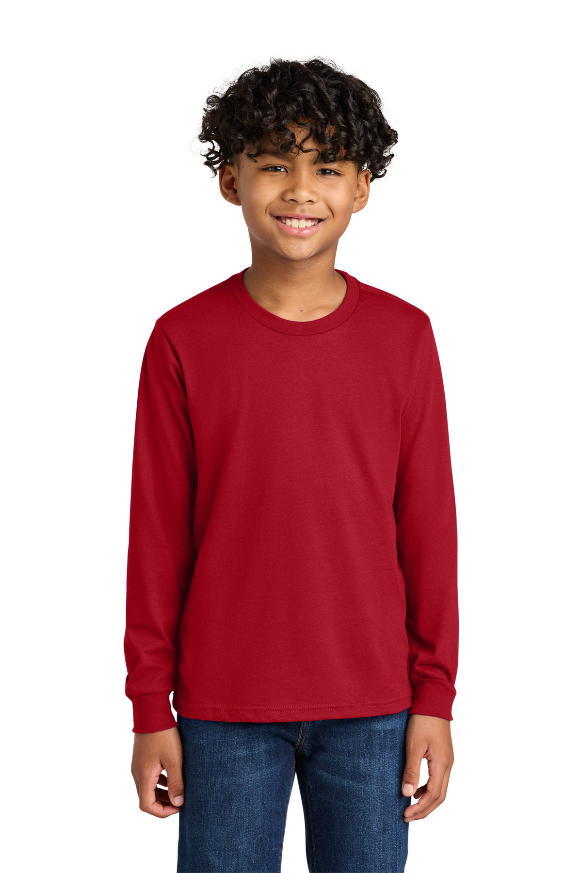 Next Level Apparel Youth Cotton Long Sleeve Tee NL3311 3