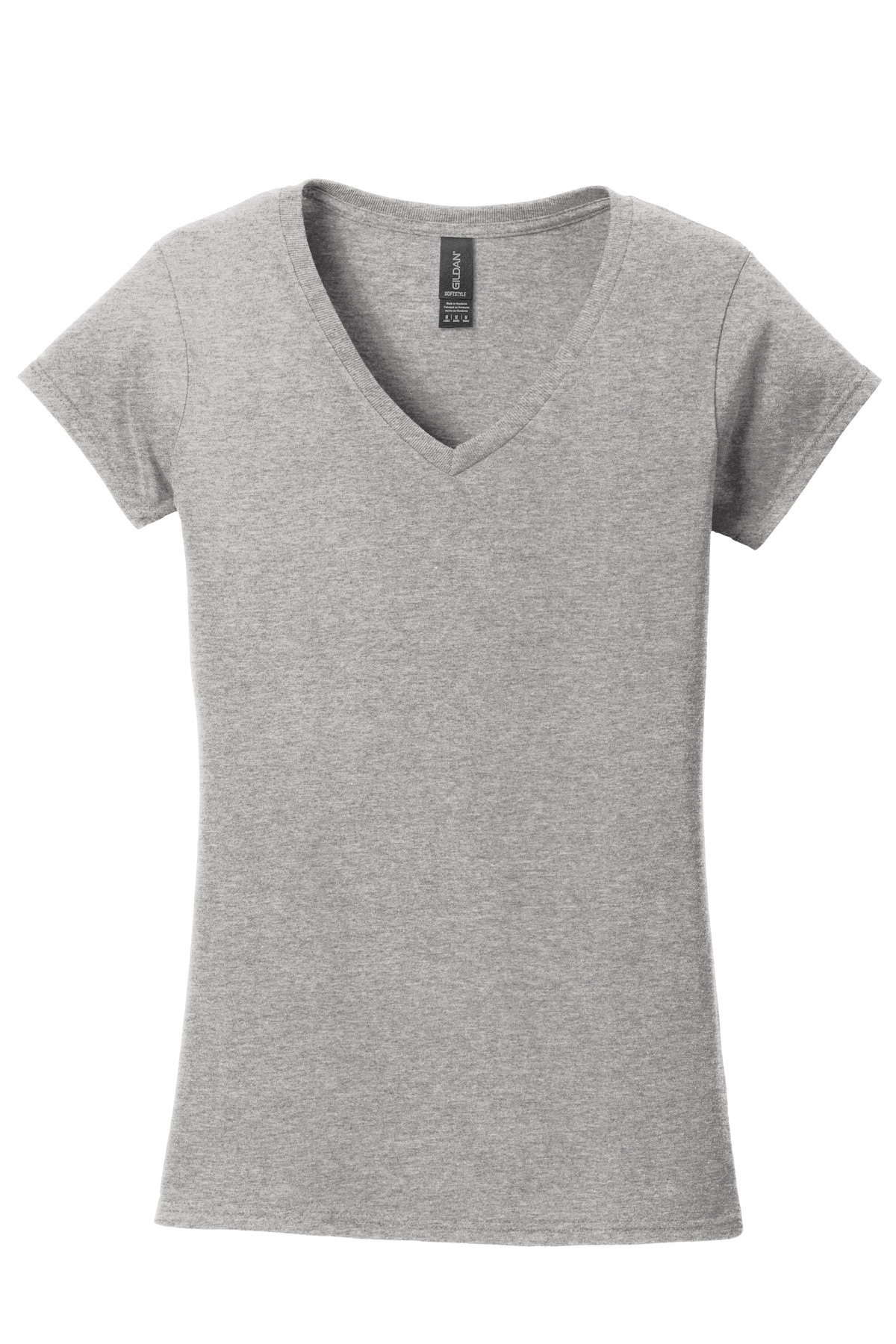 Gildan® Softstyle Women's Fit V-Neck T-Shirt 33