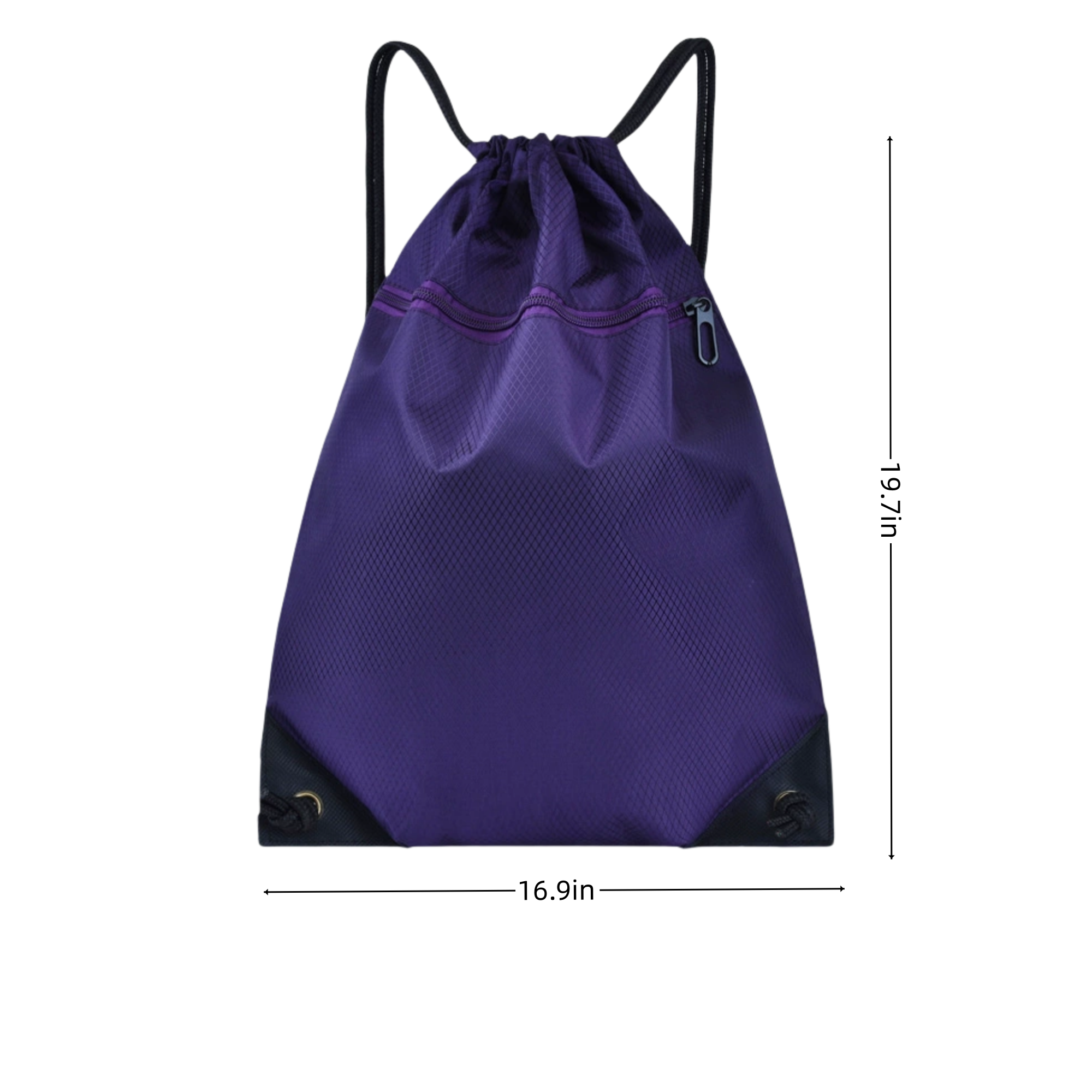 Oxford Cloth Drawstring Backpack 7