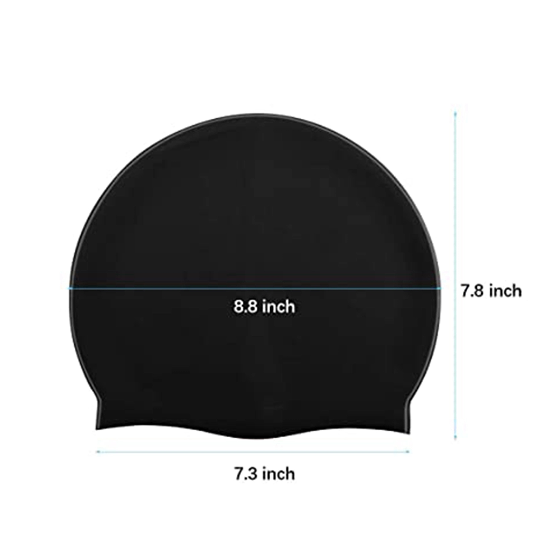 Silicone Durable Non-Slip Swimming Pool Cap 3