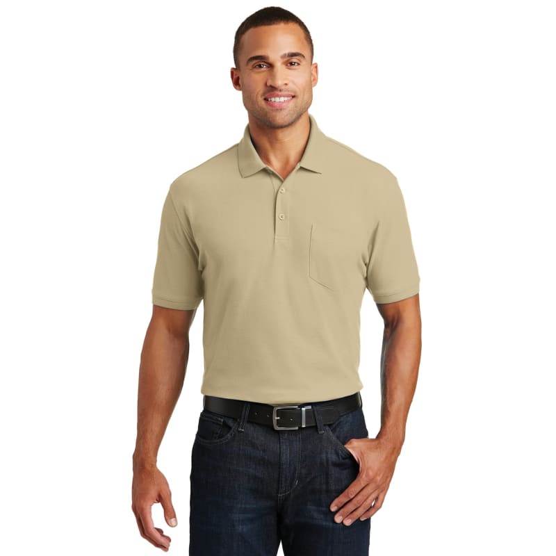 Port Authority Core Classic Pique Pocket Polo. 4