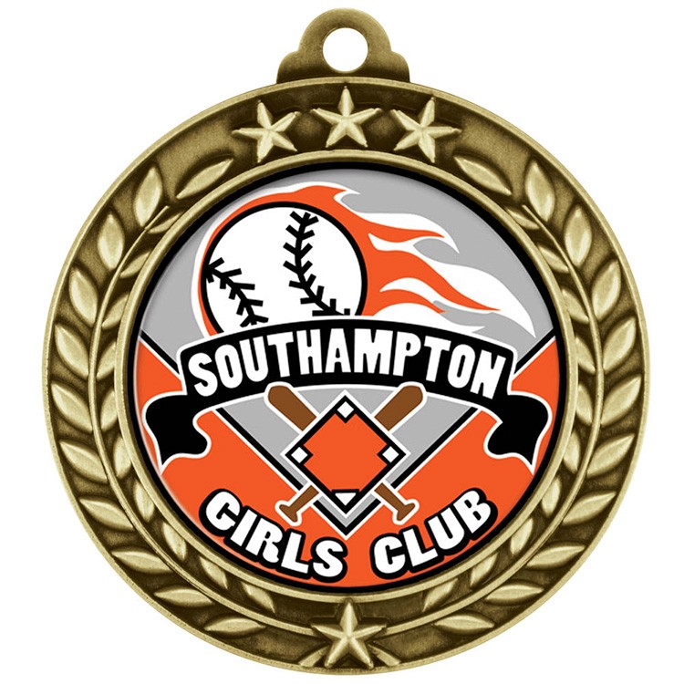 Express Vibraprint™ Wreath Medallion (1-3/4")