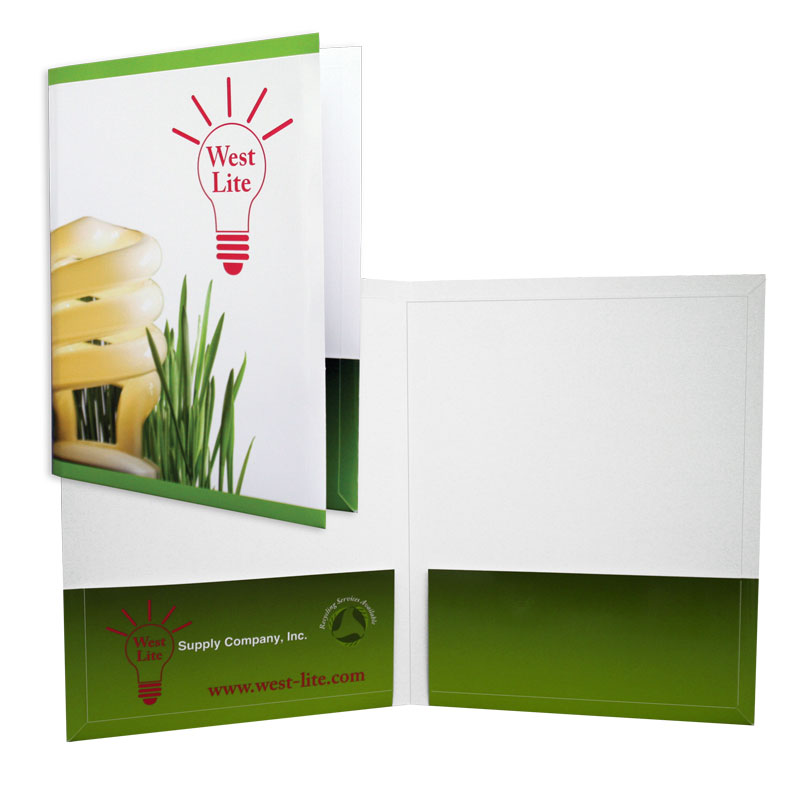 Conformer® Two Pocket Folder Printed in Full Color 12