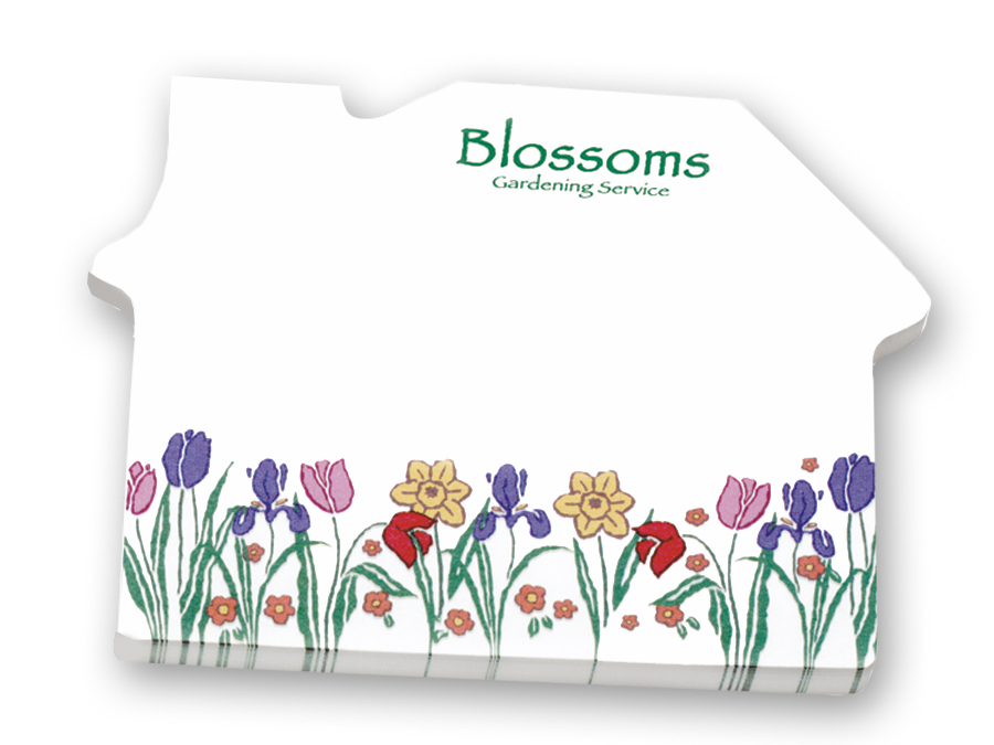 Souvenir® Sticky Note™ 4" x 3" Die Cut Pad, 50 sheet 55