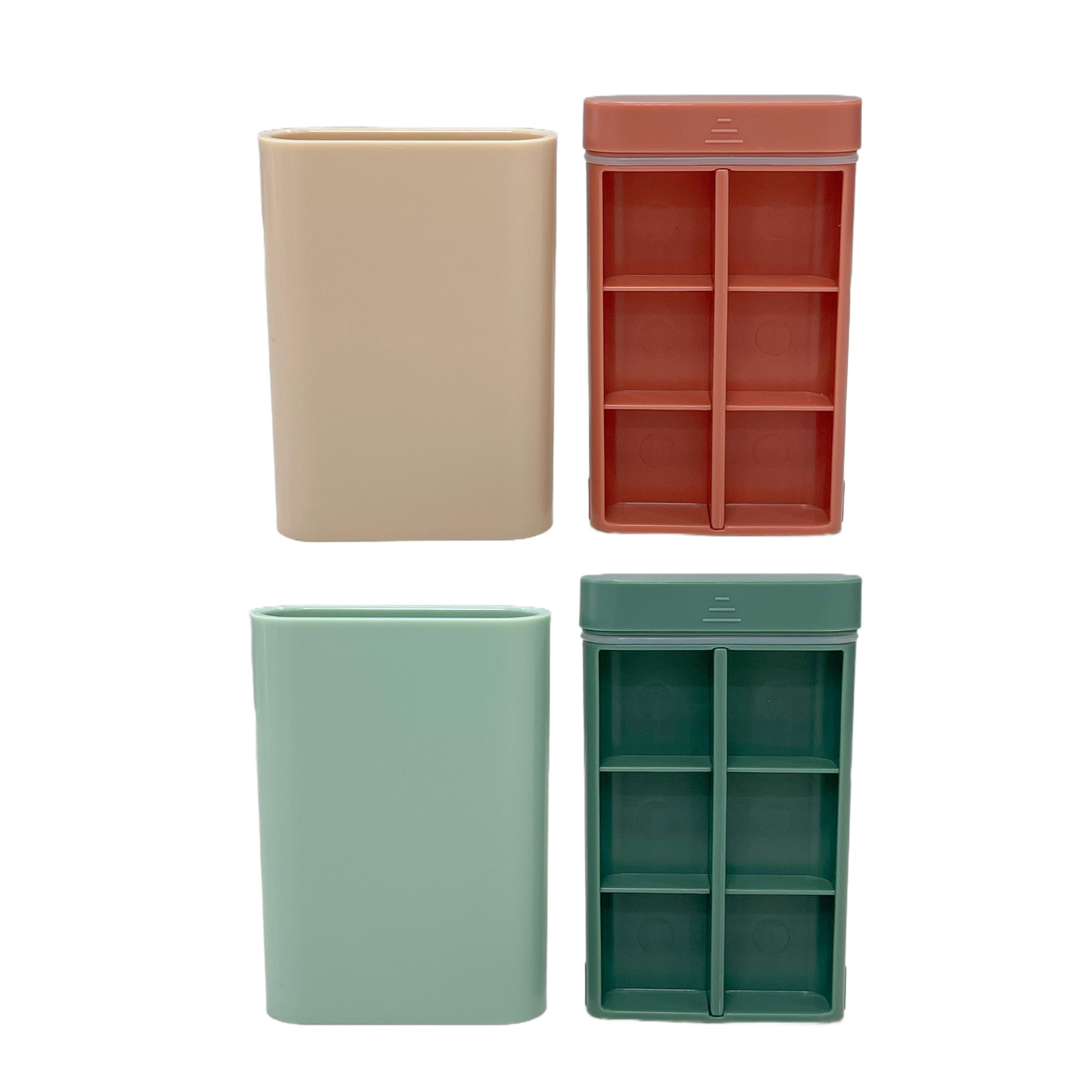 Convenient Multi-Grid Pill Organizer 6