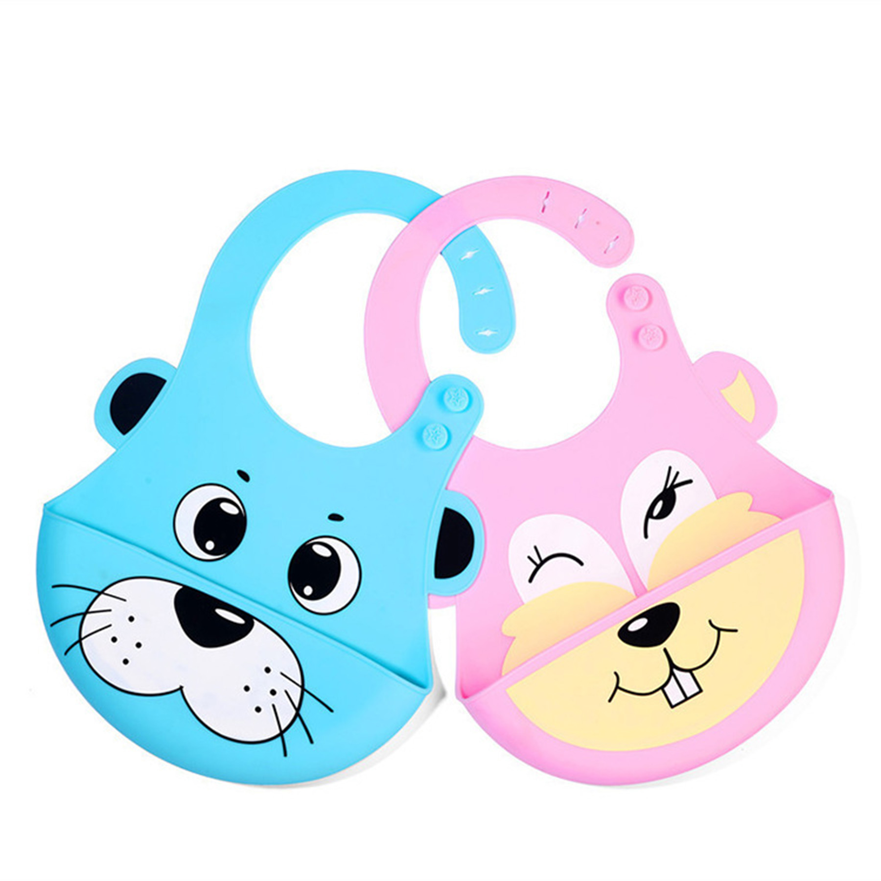 Silicone Baby Feeding Bib 4