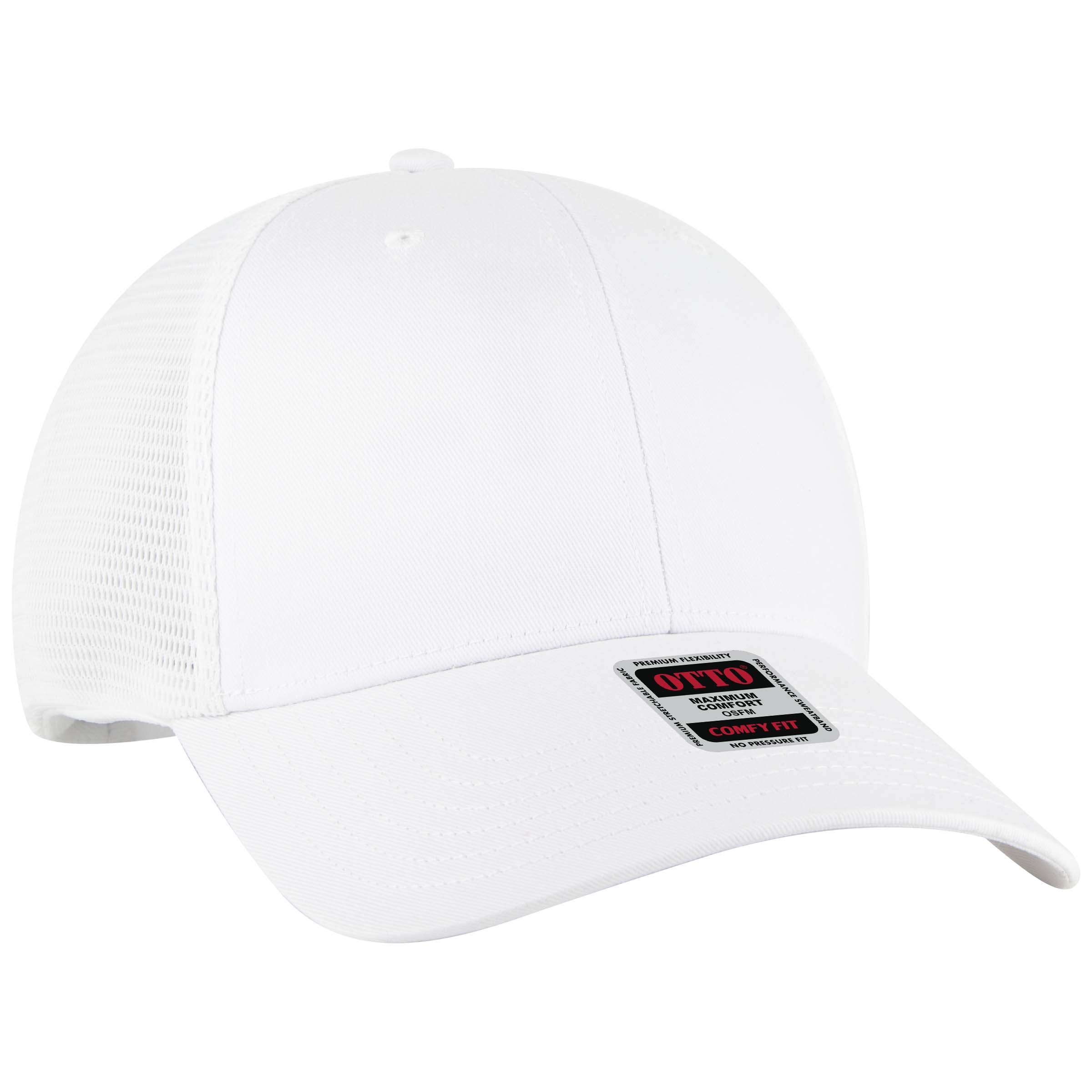 OTTO CAP® OTTO COMFY FIT® 6 Panel Low Profile Mesh Back Trucker Hat 21