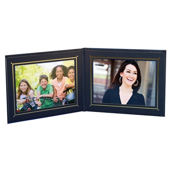 5" x 7" Landscape or Bookstyle Double Photo Frames 1