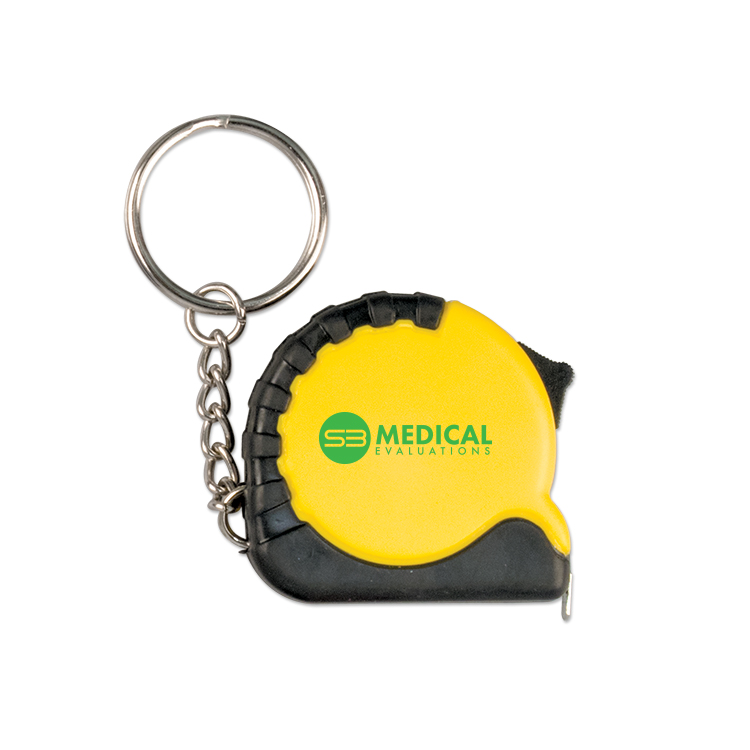 3 Ft. Mini Tape Measure with Keychain 3