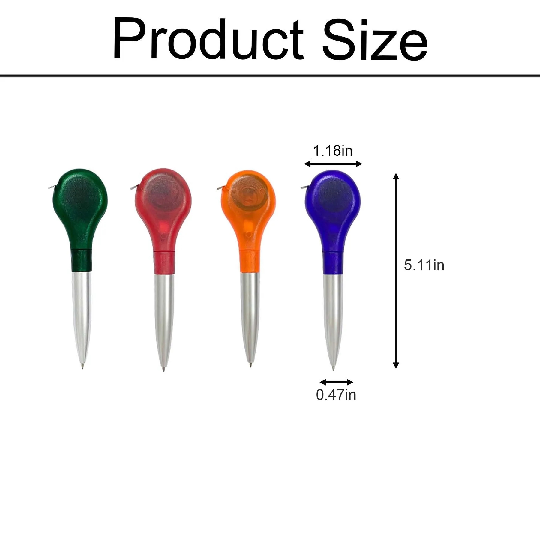 Retractable Tape Measure Ballpoint Pen 4