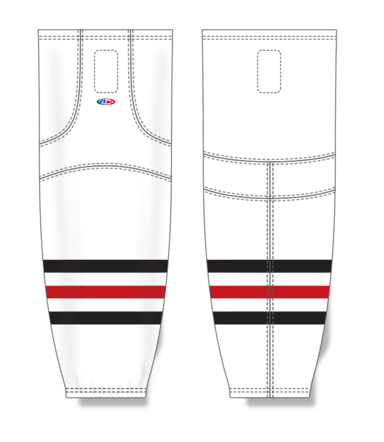 Cut & Sew Pro Hockey Socks HS2100-G119 5