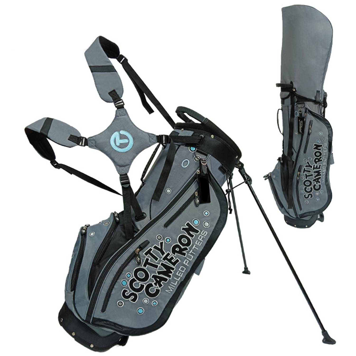 Waterproof Large Capacity Nylon Golf Stand Bag 7