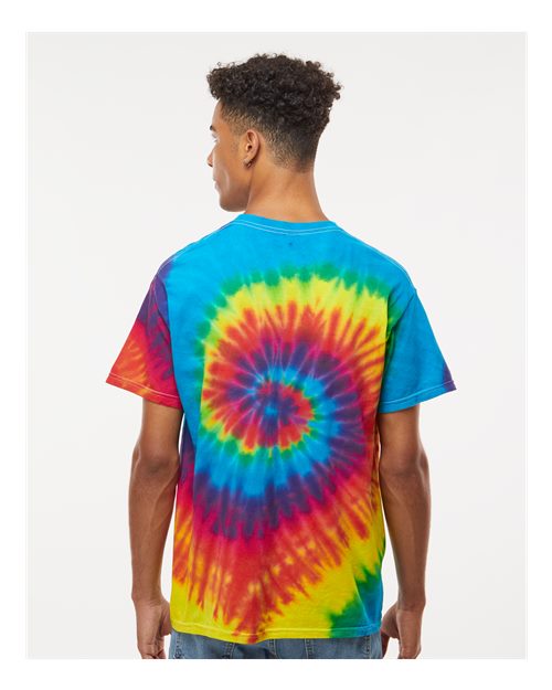 Unisex Multi-Color Tie-Dyed T-Shirt - 1000 326