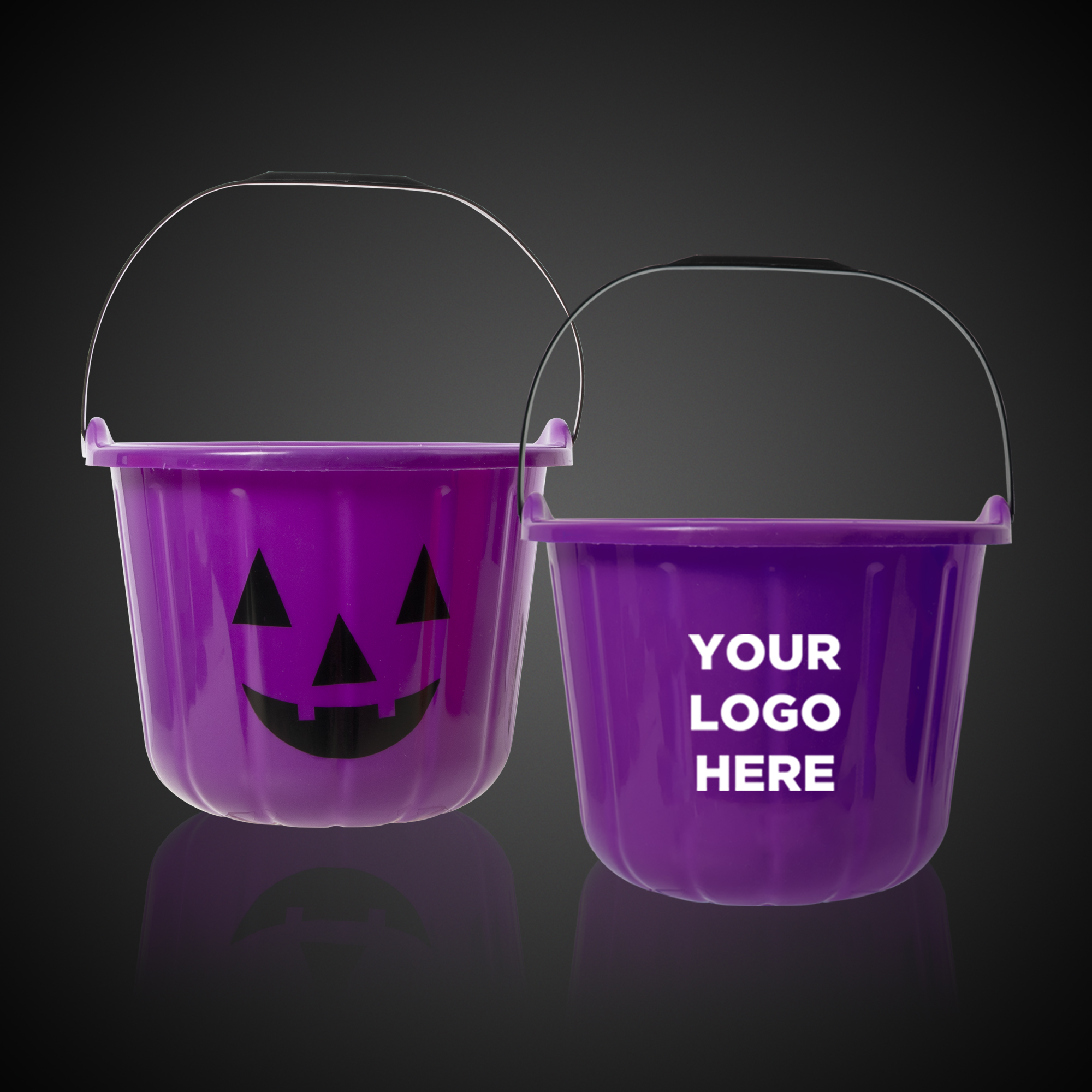 Pumpkin Bucket w/ Handle 2