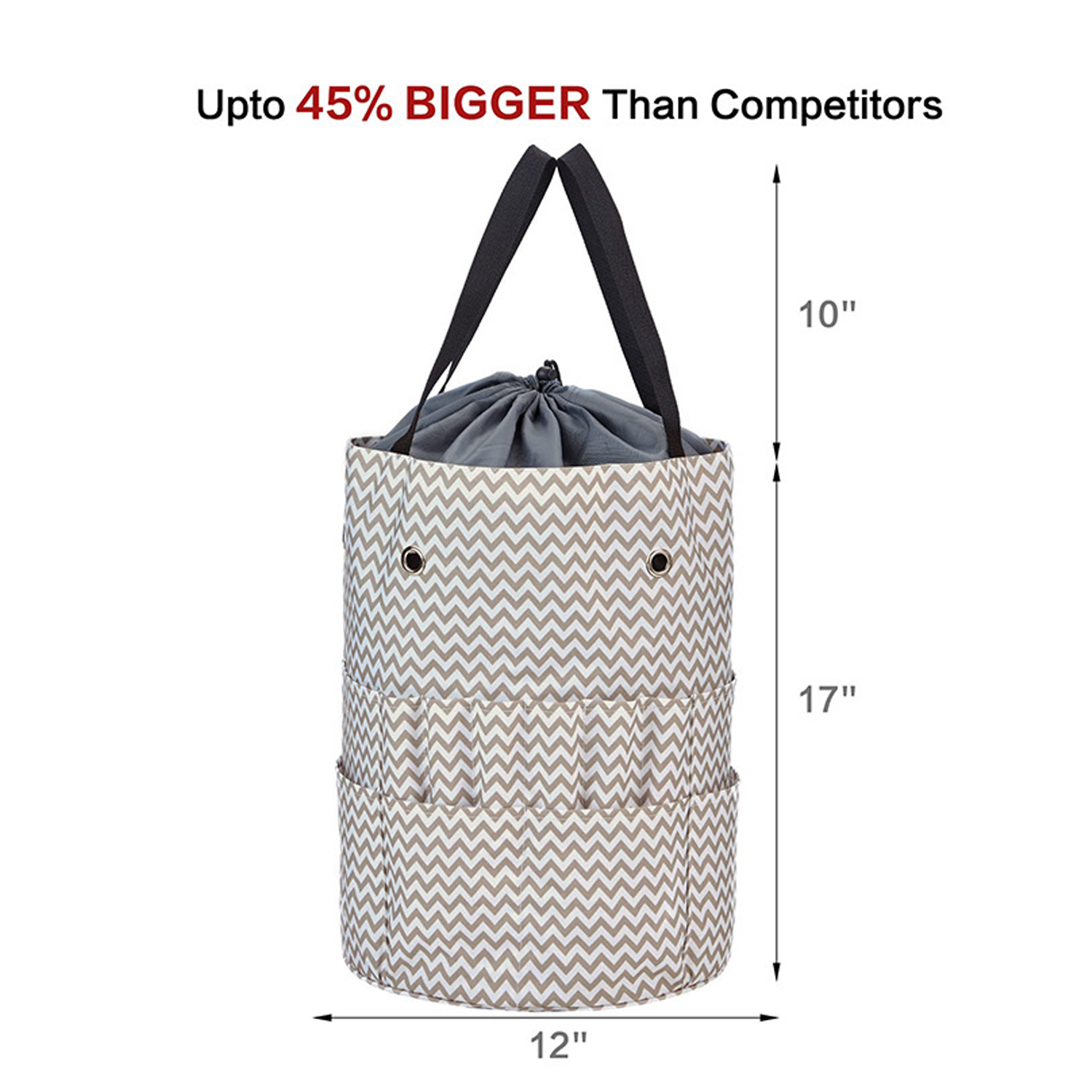 Large Crochet Bag w/ Customized Front Compartment 4