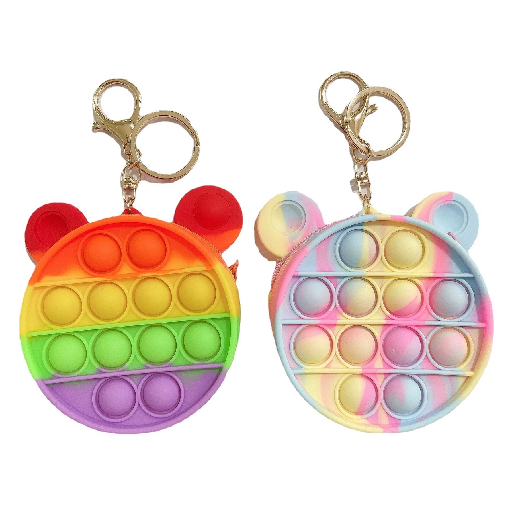 Push Bubble Fidget Coin Wallet 2