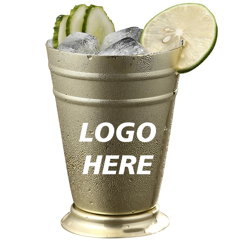 Custom 13 oz Stainless Steel Julep Cup 8