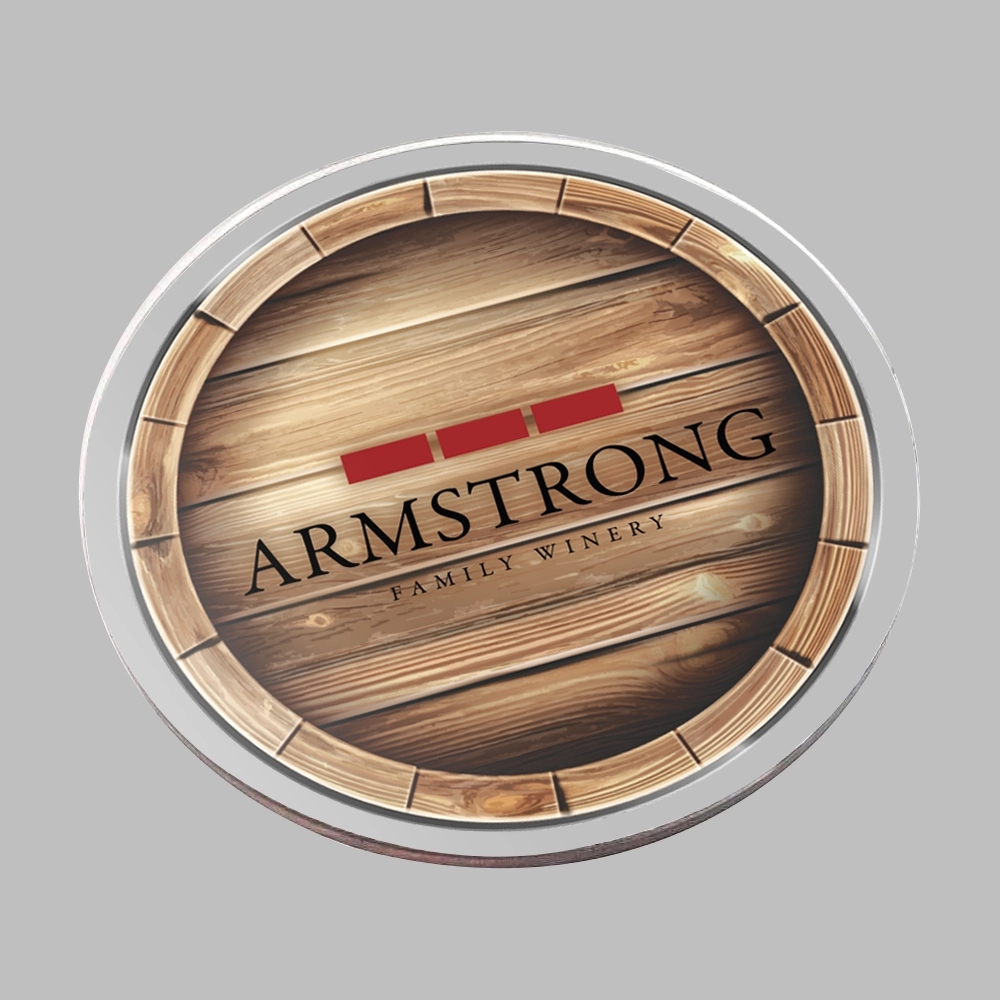 Custom 1/8" UV Acrylic Magnet - USA Made 5