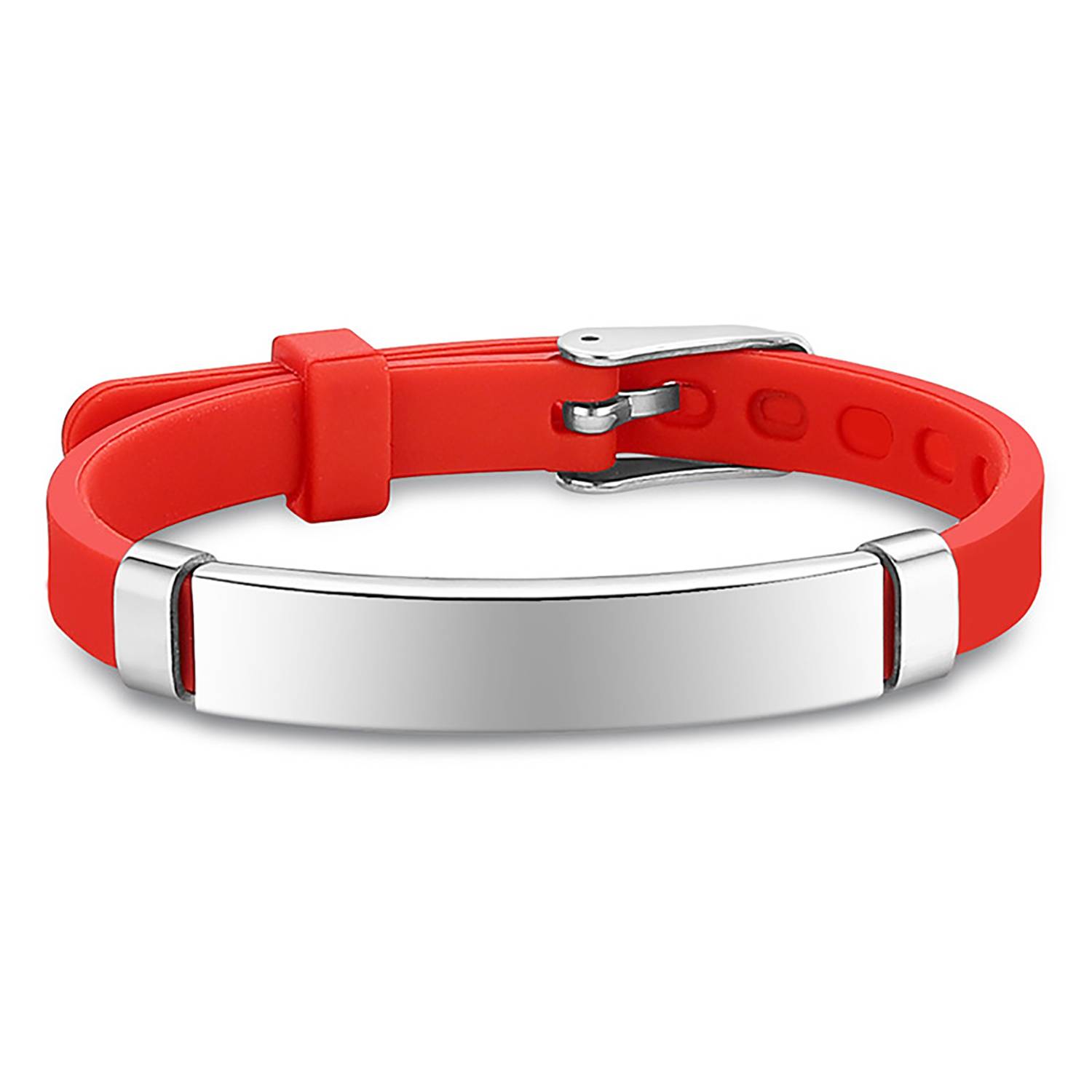 Stainless Steel Silicone Bracelet 5