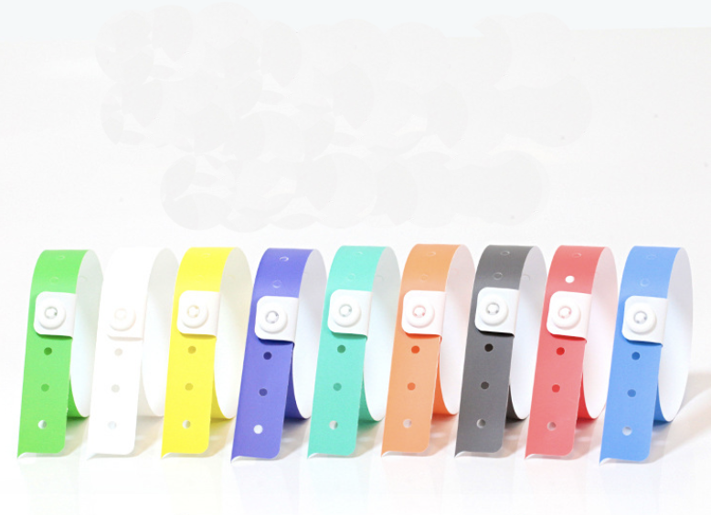 Premium Plastic Secure Snap Wristbands 11
