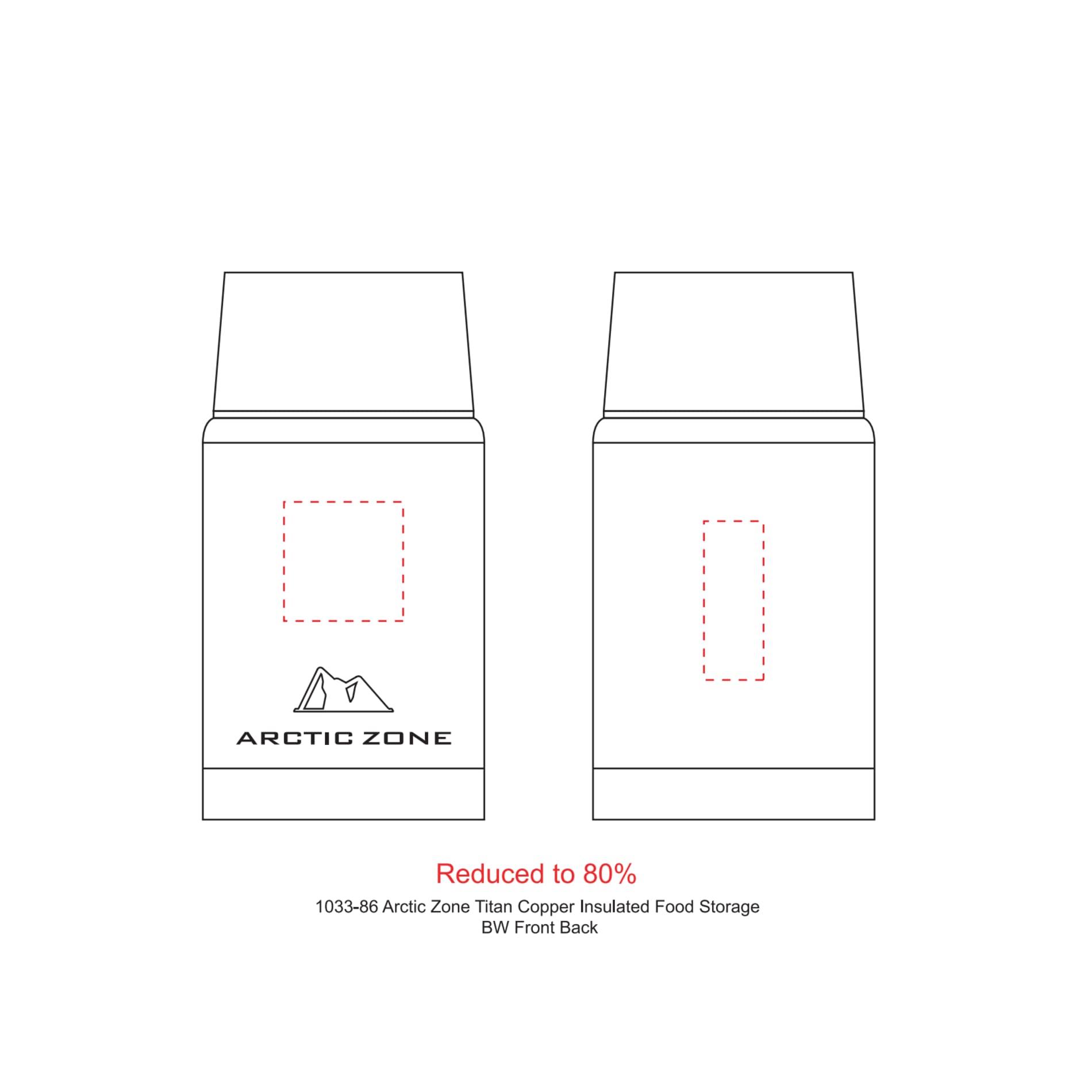 Arctic Zone® Titan Copper Insulated Food Storage 43