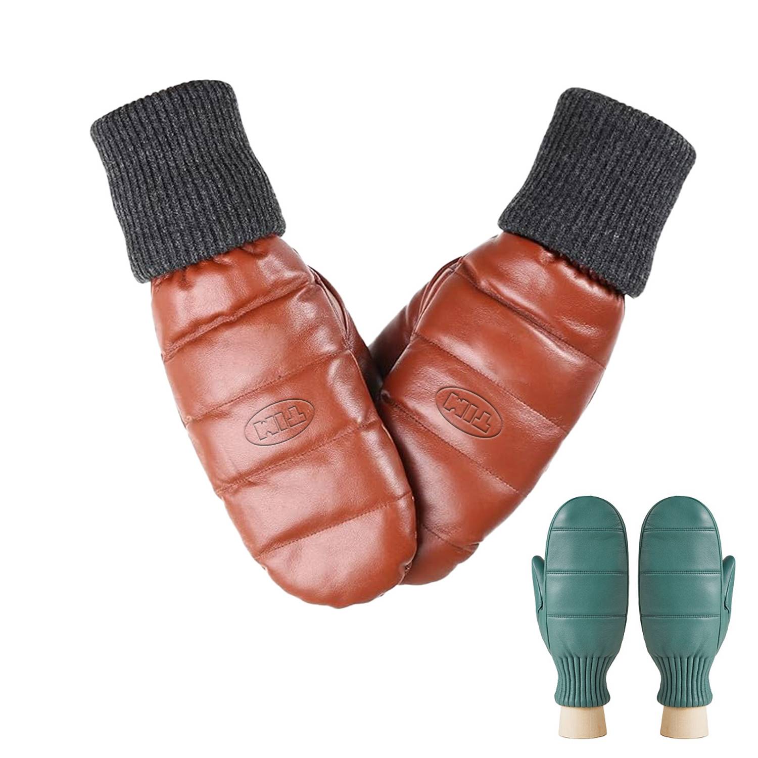 Women Sheepskin Leather Gloves 1