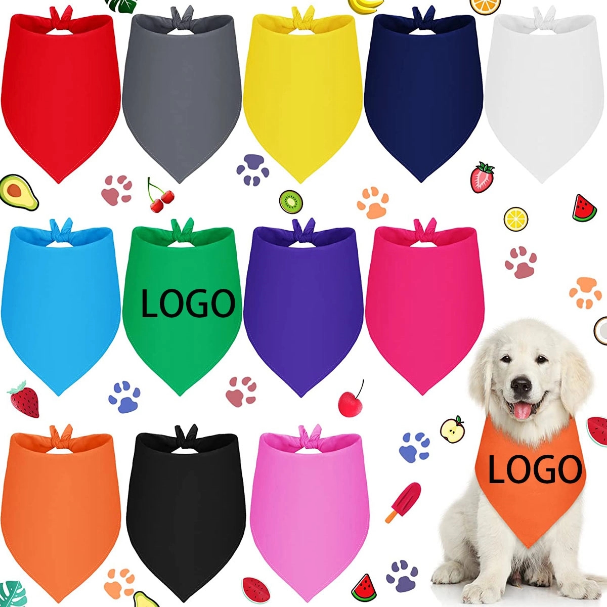 Pet Triangle Towel Saliva Bandana 3